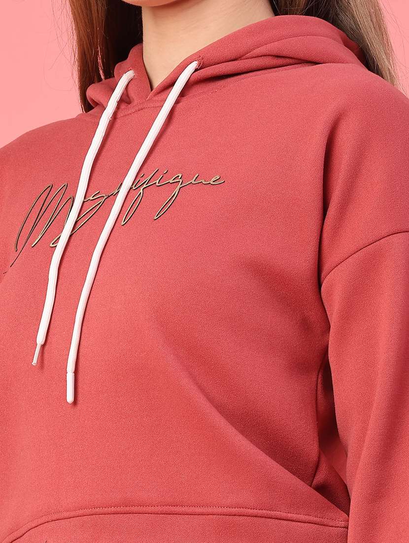 women long sleeve cropped sweatshirt - 22087880 -  Standard Image - 5