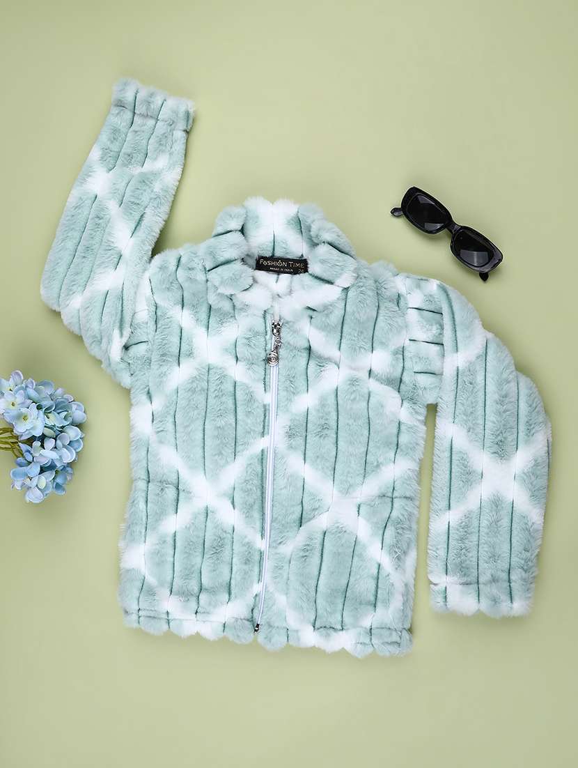 girls printed long sleeve jacket