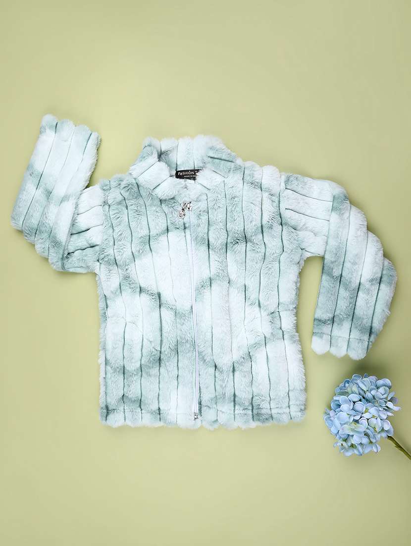 girls printed long sleeve jacket