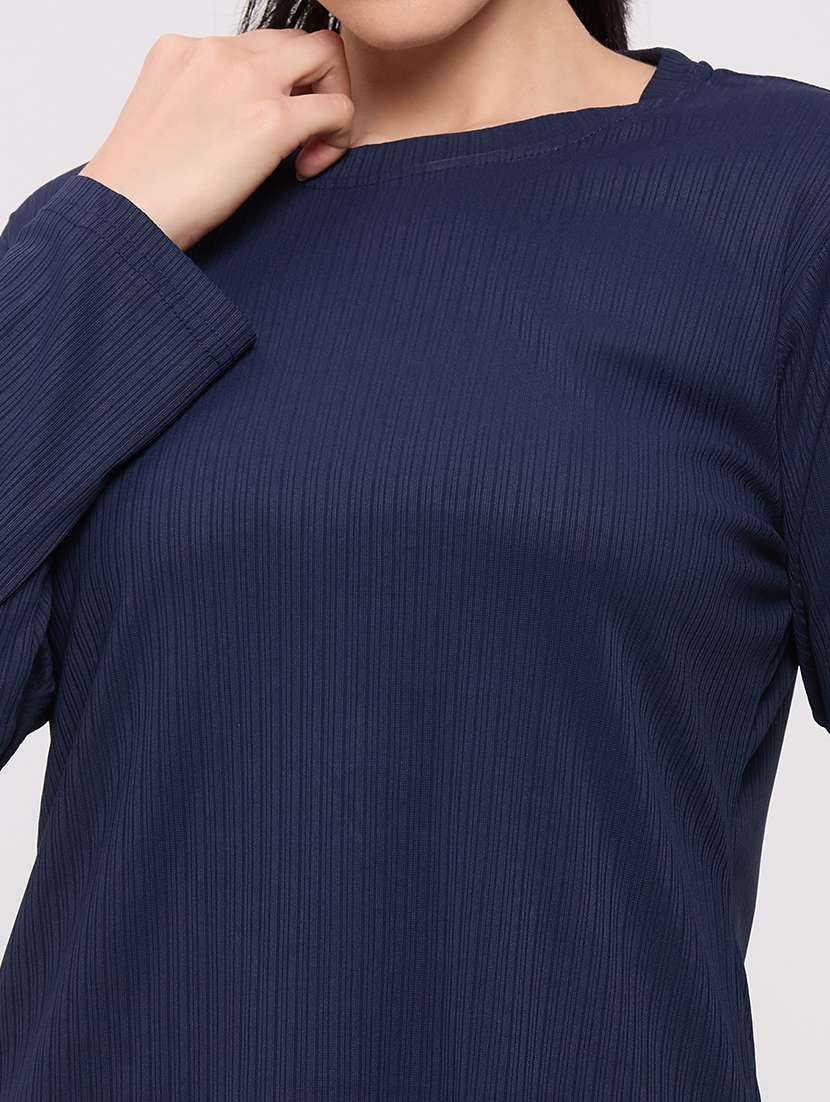 women solid nightwear pyjama set - 22087951 -  Standard Image - 5