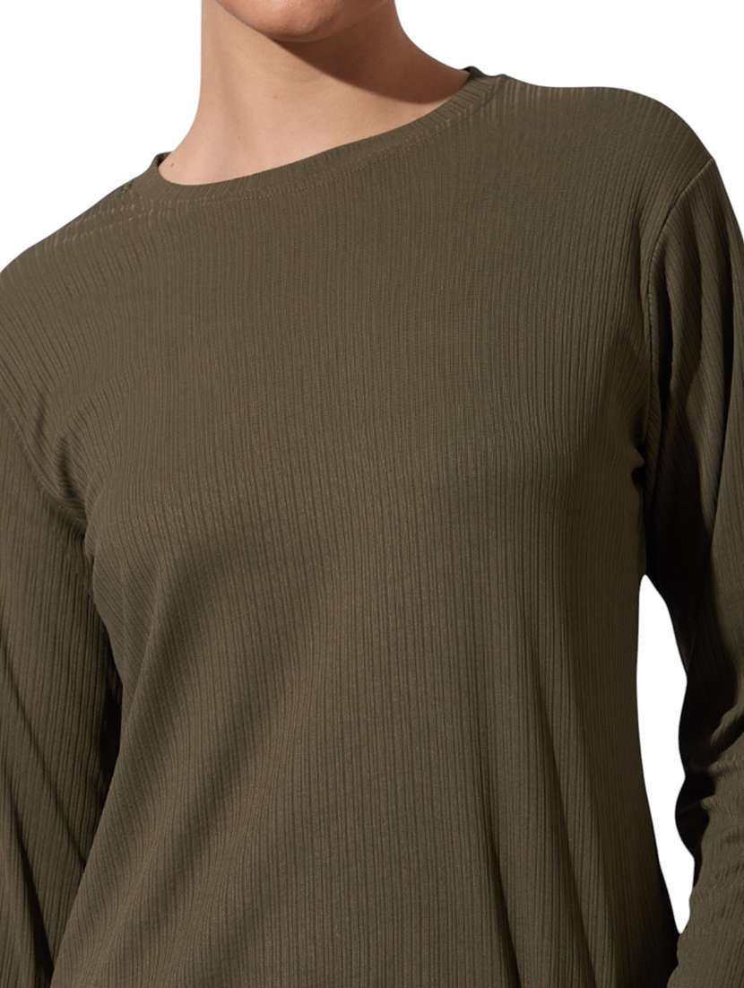 women solid nightwear pyjama set - 22087954 - Standard Image - 5