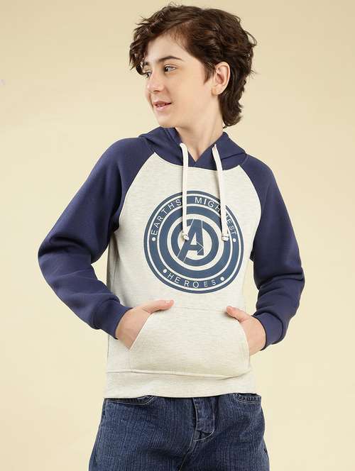 boys color block long sleeve sweatshirt - 22087960 -  Standard Image - 0