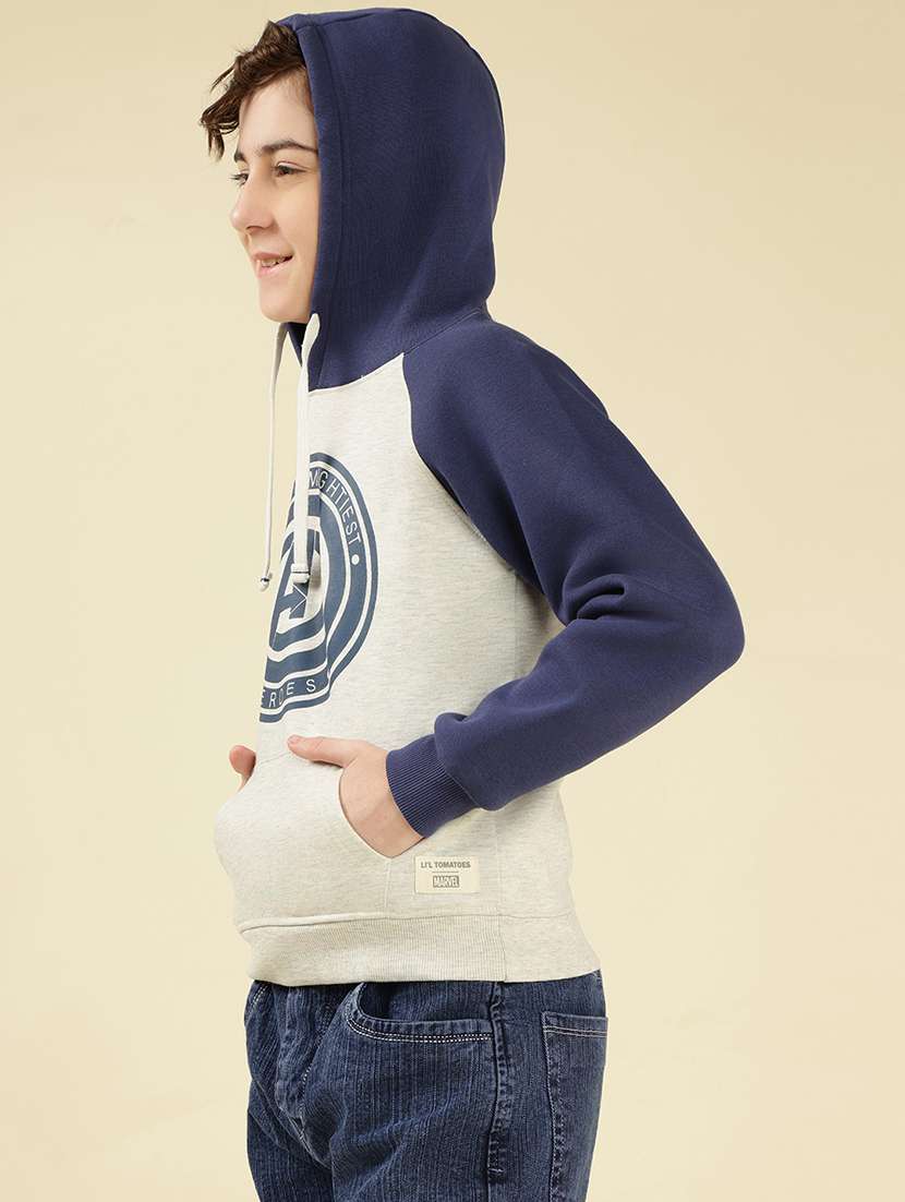 boys color block long sleeve sweatshirt - 22087960 -  Standard Image - 3