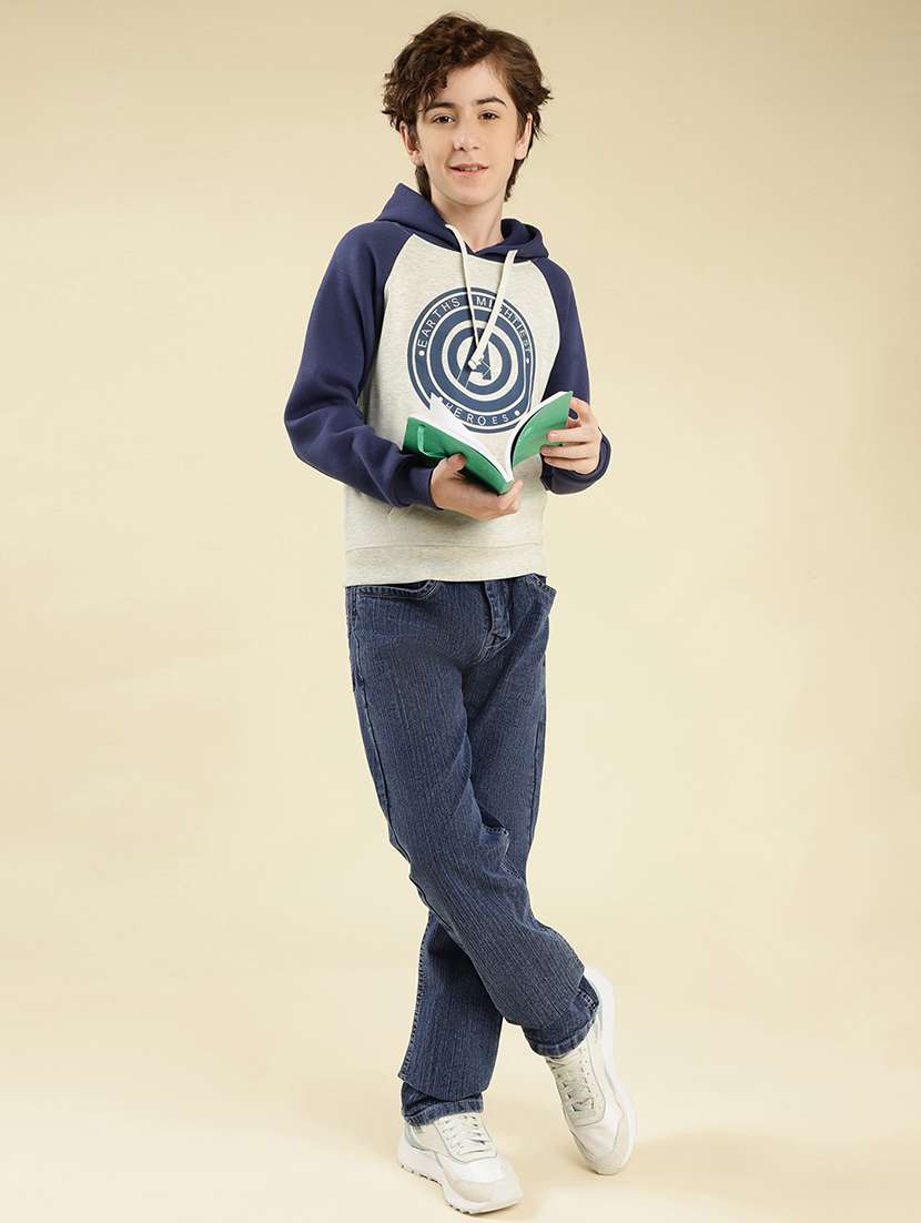 boys color block long sleeve sweatshirt - 22087960 -  Standard Image - 5
