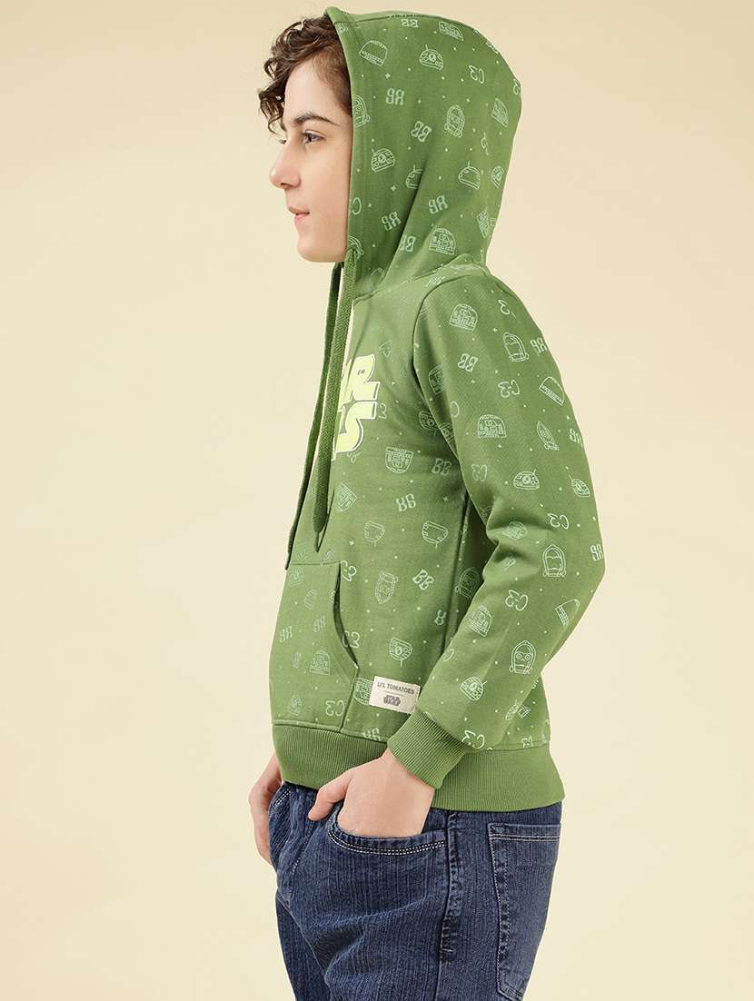 boys printed long sleeve sweatshirt - 22087966 - Standard Image - 3