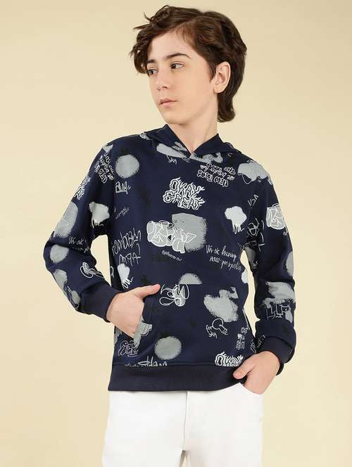 boys printed long sleeve sweatshirt - 22087968 -  Standard Image - 0