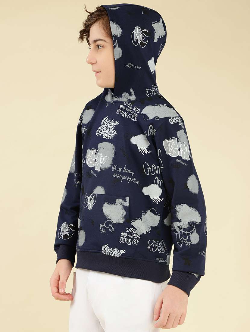 boys printed long sleeve sweatshirt - 22087968 - Standard Image - 3