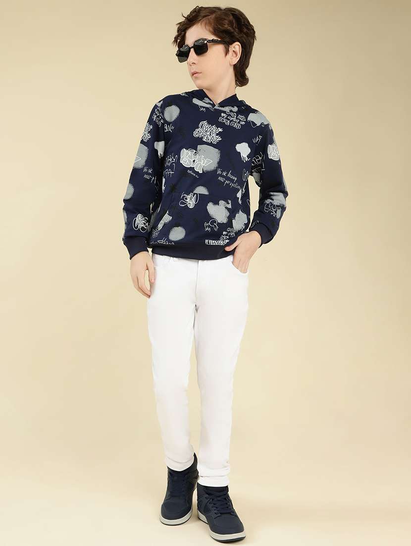boys printed long sleeve sweatshirt - 22087968 - Standard Image - 5