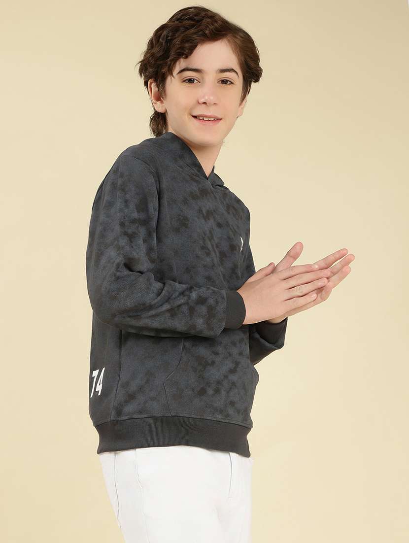 boys back print long sleeve sweatshirt - 22087971 - Standard Image - 3