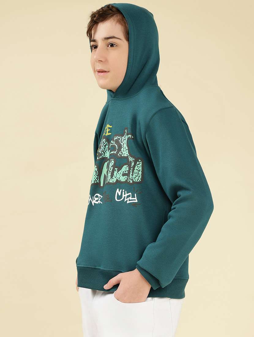boys front print long sleeve sweatshirt - 22087972 -  Standard Image - 3