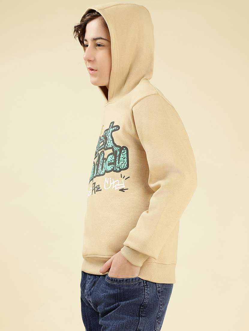 boys front print long sleeve sweatshirt - 22087973 -  Standard Image - 3