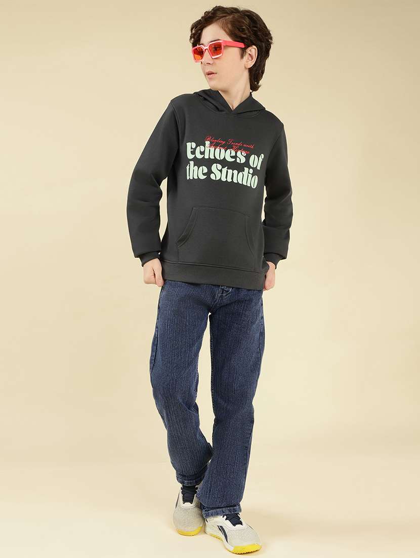 boys chest print long sleeve sweatshirt - 22087979 - Standard Image - 5