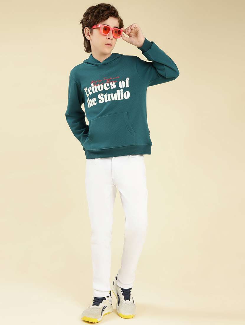 boys chest print long sleeve sweatshirt - 22087980 - Standard Image - 5