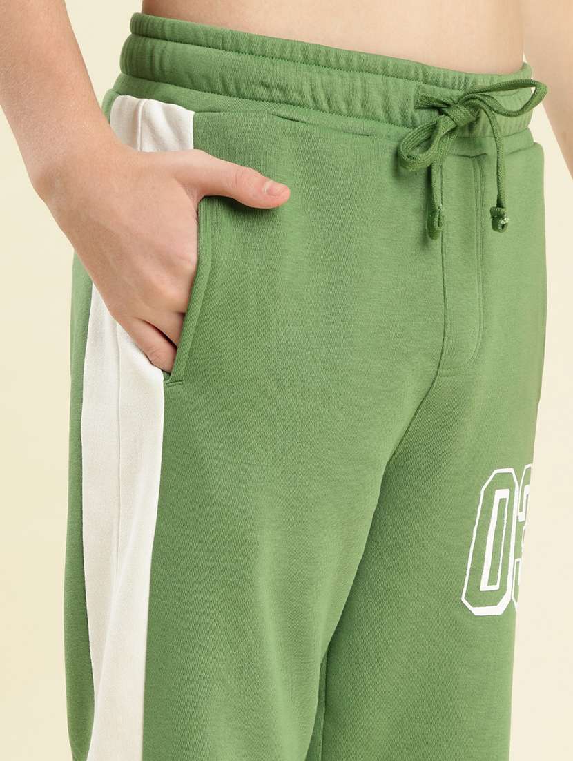 boys color block round neck full length track suit - 22087987 -  Standard Image - 5