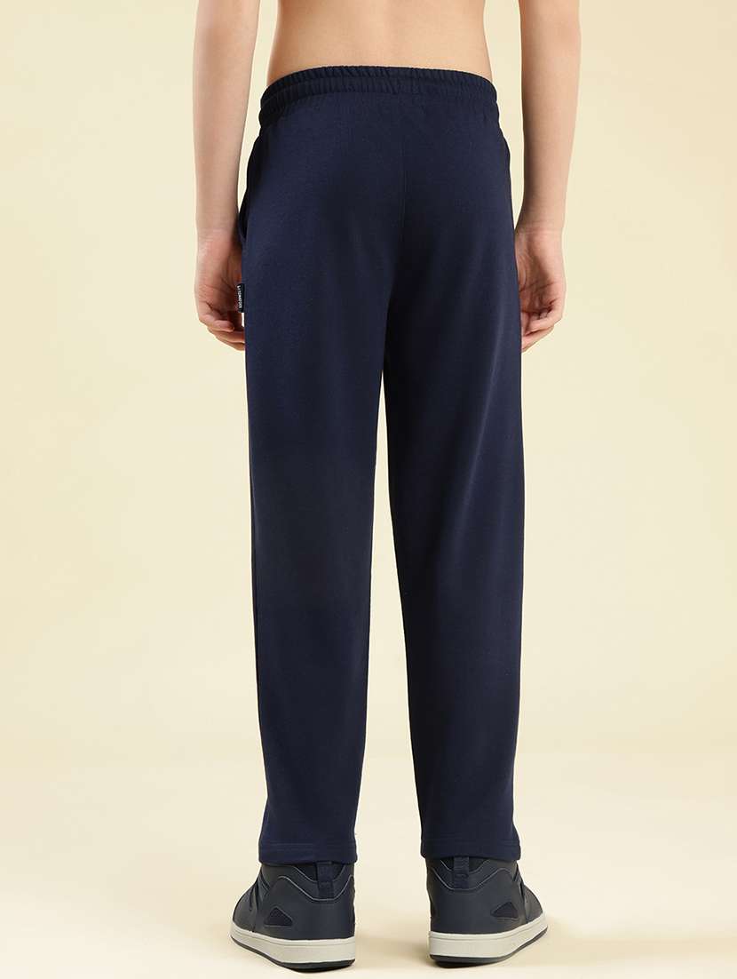 boys solid mid rise winterwear trackpant - 22087993 - Standard Image - 3