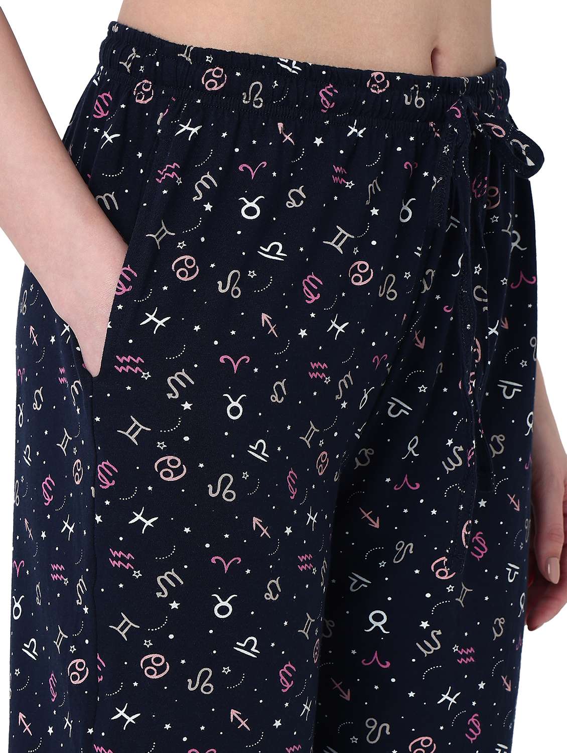 women printed mid rise pajama - 22087999 -  Standard Image - 5