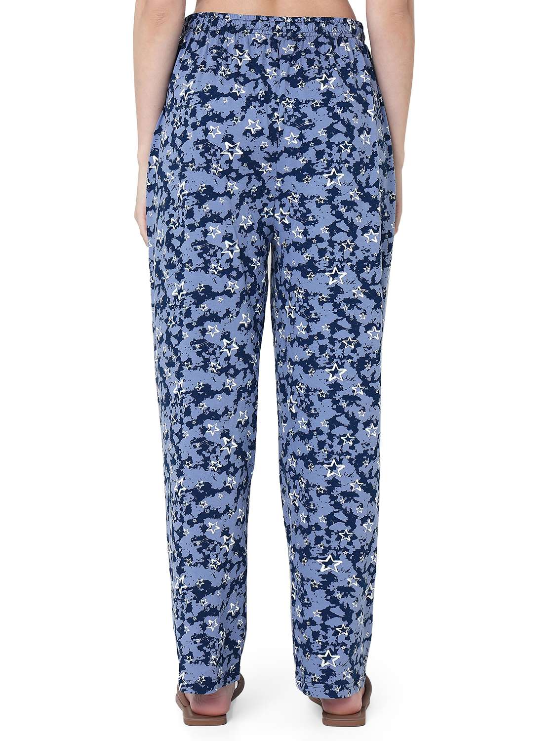 women printed mid rise pajama - 22088001 - Standard Image - 3