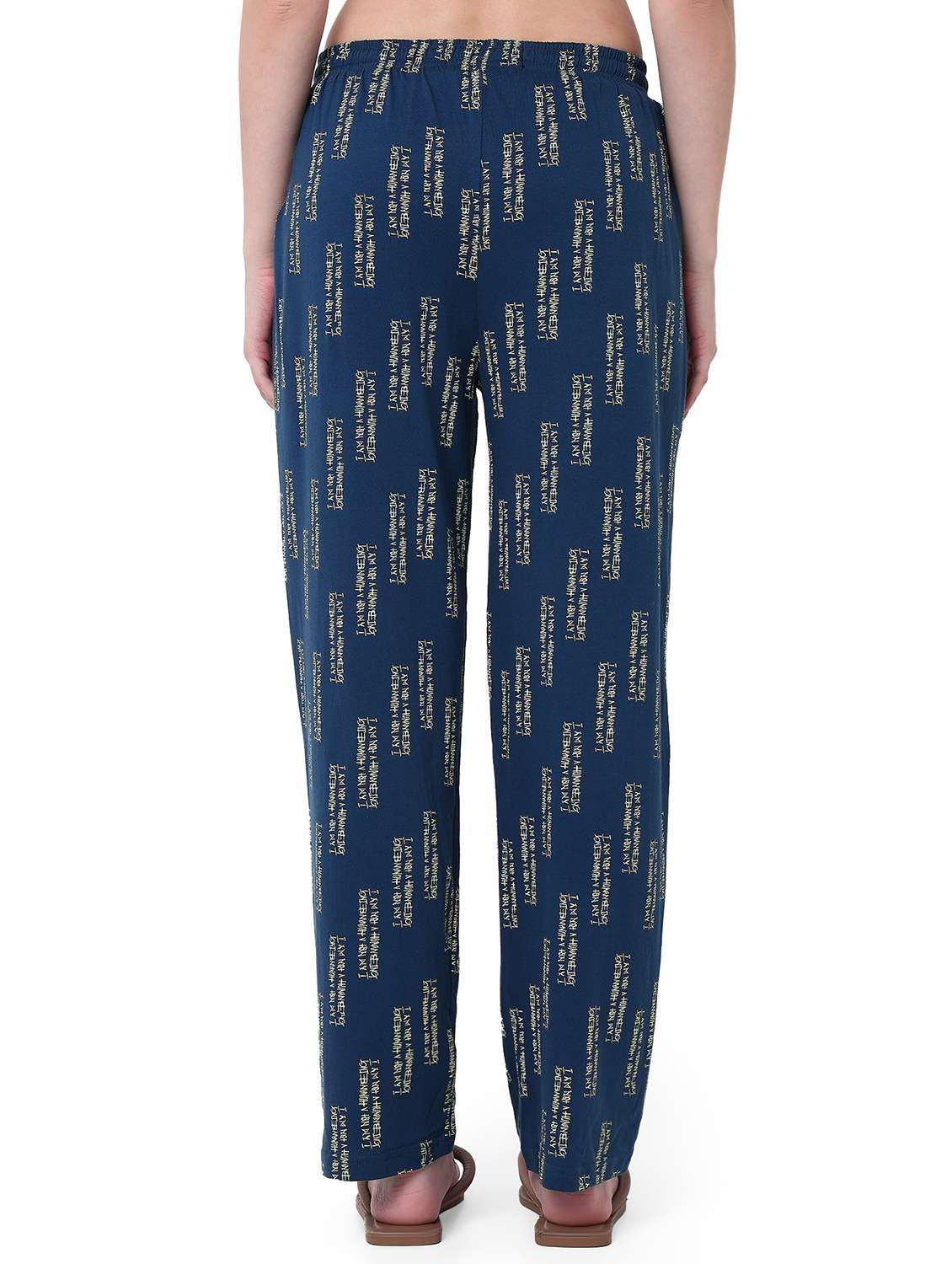 women printed mid rise pajama - 22088002 - Standard Image - 3