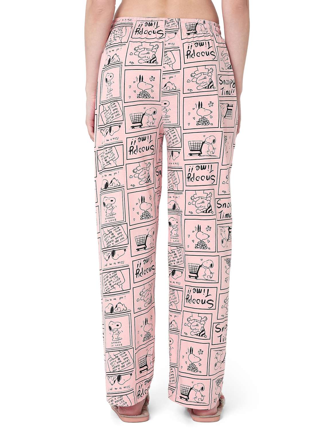 women printed mid rise pajama - 22088004 - Standard Image - 3