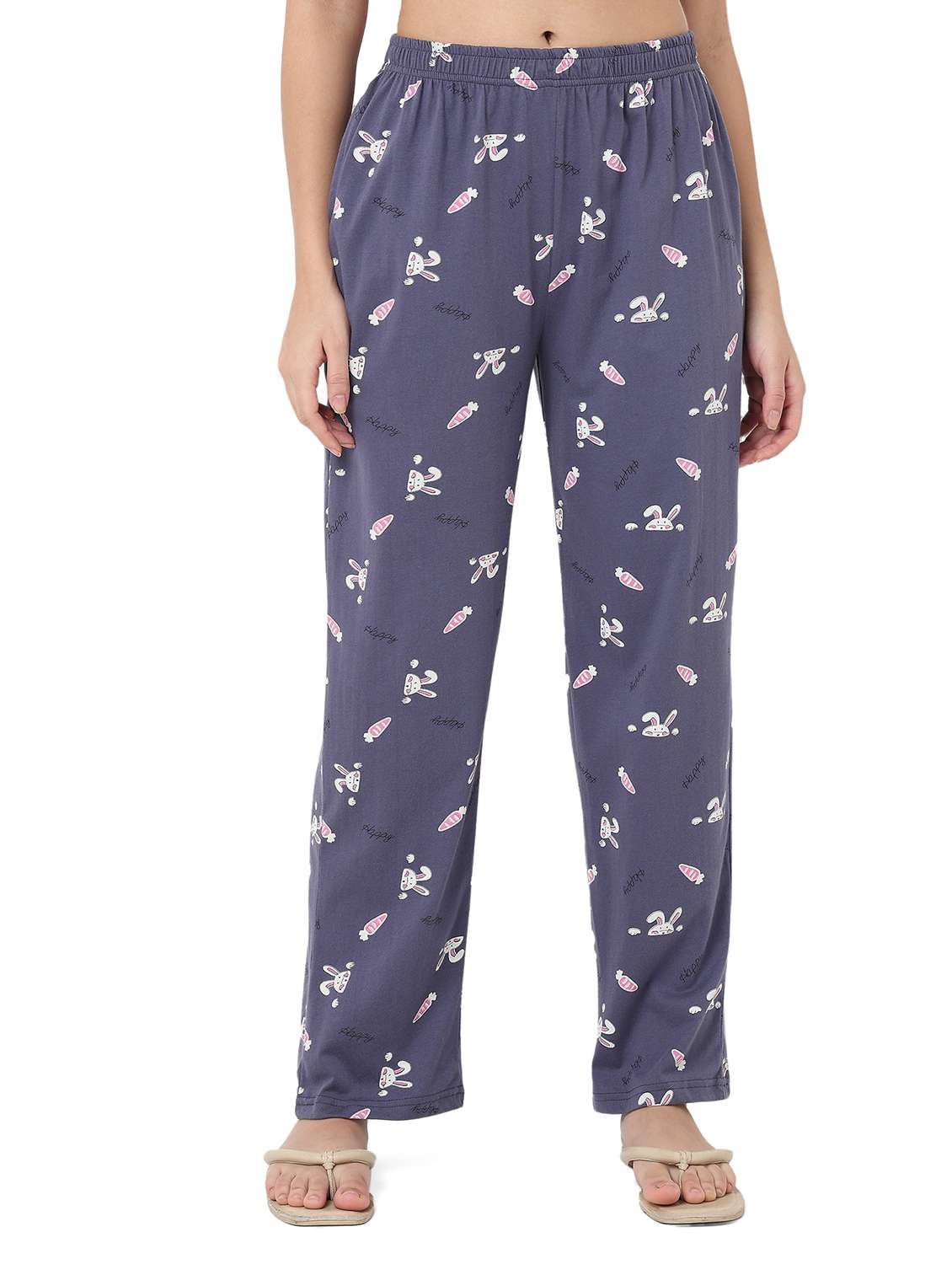 women printed mid rise pajama - 22088006 -  Zoom Image - 0