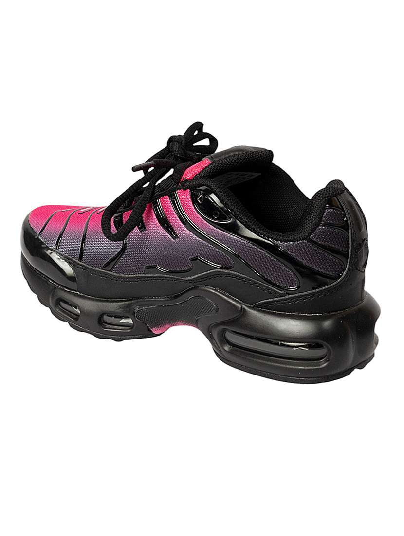 kids black lace up sneaker - 22088030 - Standard Image - 3