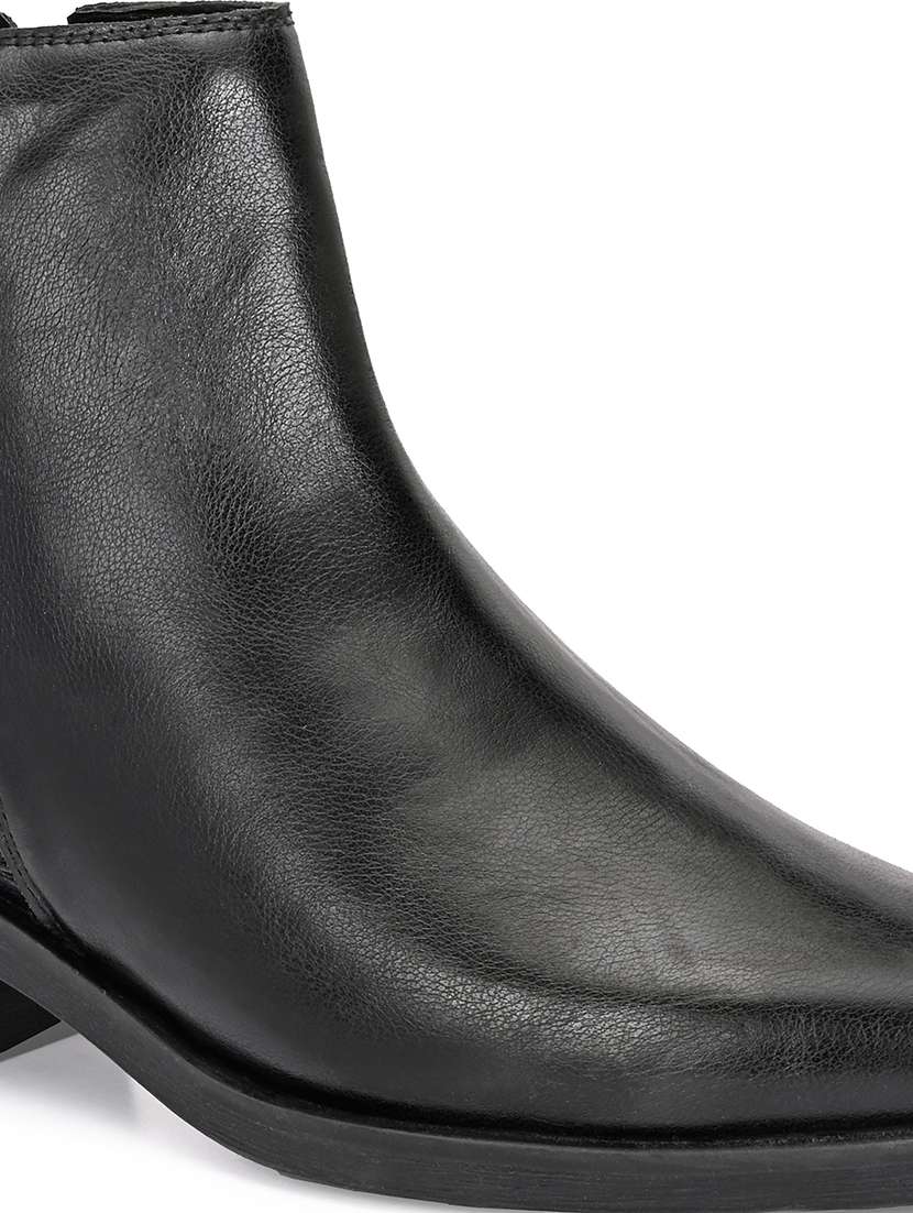 women solid slip on ankle boot - 22088045 - Standard Image - 5