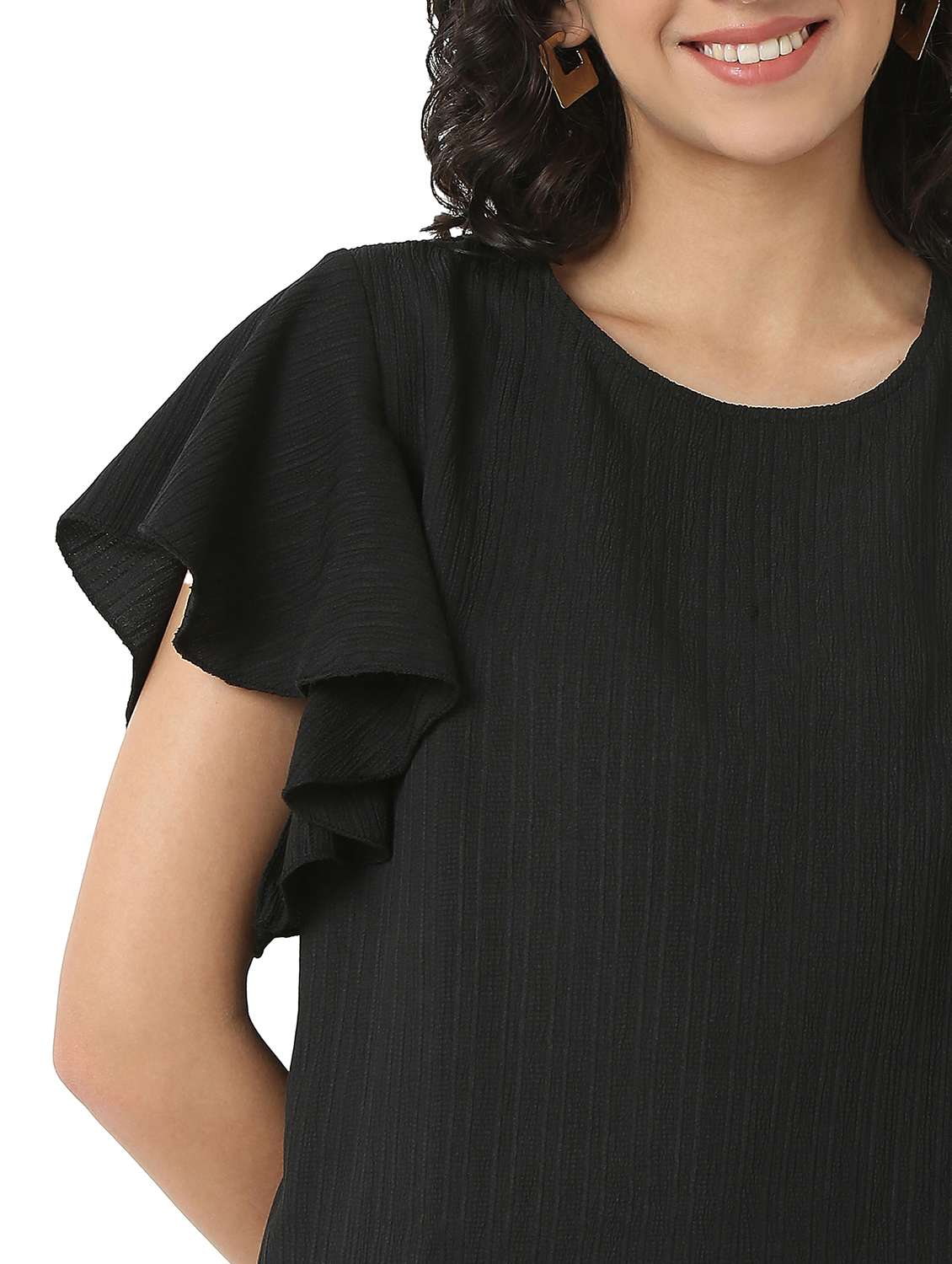 women solid top and trouser co-ord set - 22088091 - Standard Image - 5