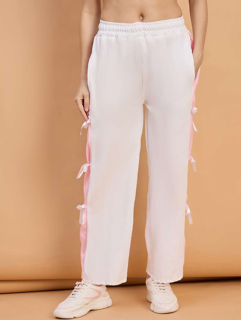 women tapered mid rise straight fit troyser - 22088150 -  Zoom Image - 0