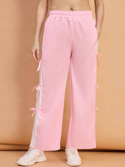 women tapered mid rise wide leg trouser - 22088151 -  Standard Image - 0