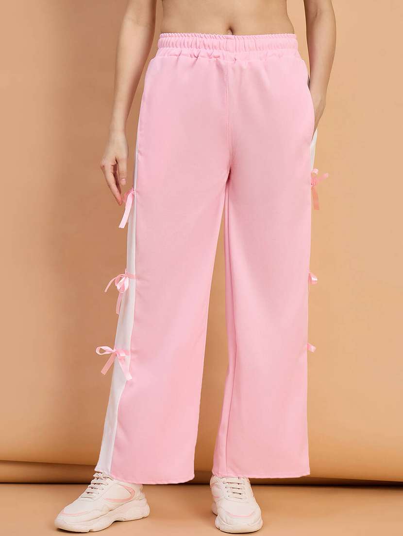 women tapered mid rise wide leg trouser - 22088151 -  Zoom Image - 0