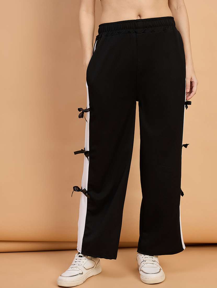 women tapered mid rise wide leg trouser - 22088158 - Zoom Image - 0