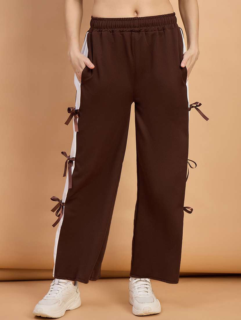 women tapered mid rise wide leg trouser - 22088159 - Zoom Image - 0