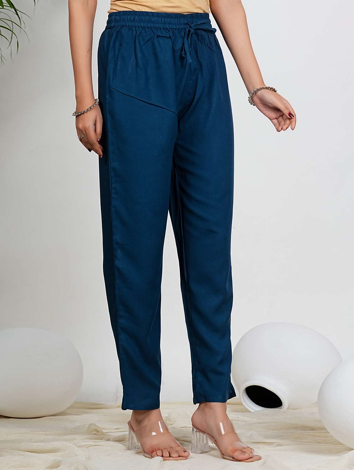 women printed three quarter sleeve kurta pant with dupatta set - 22088212 -  Standard Image - 5