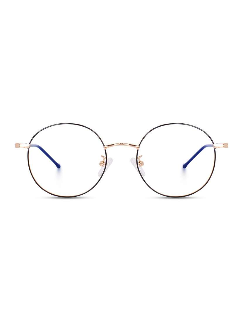 round spectacle frame with blue light protection - 22088262 - Zoom Image - 0