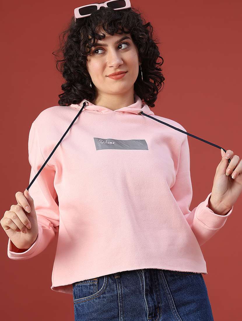 women long sleeve hooded sweatshirt