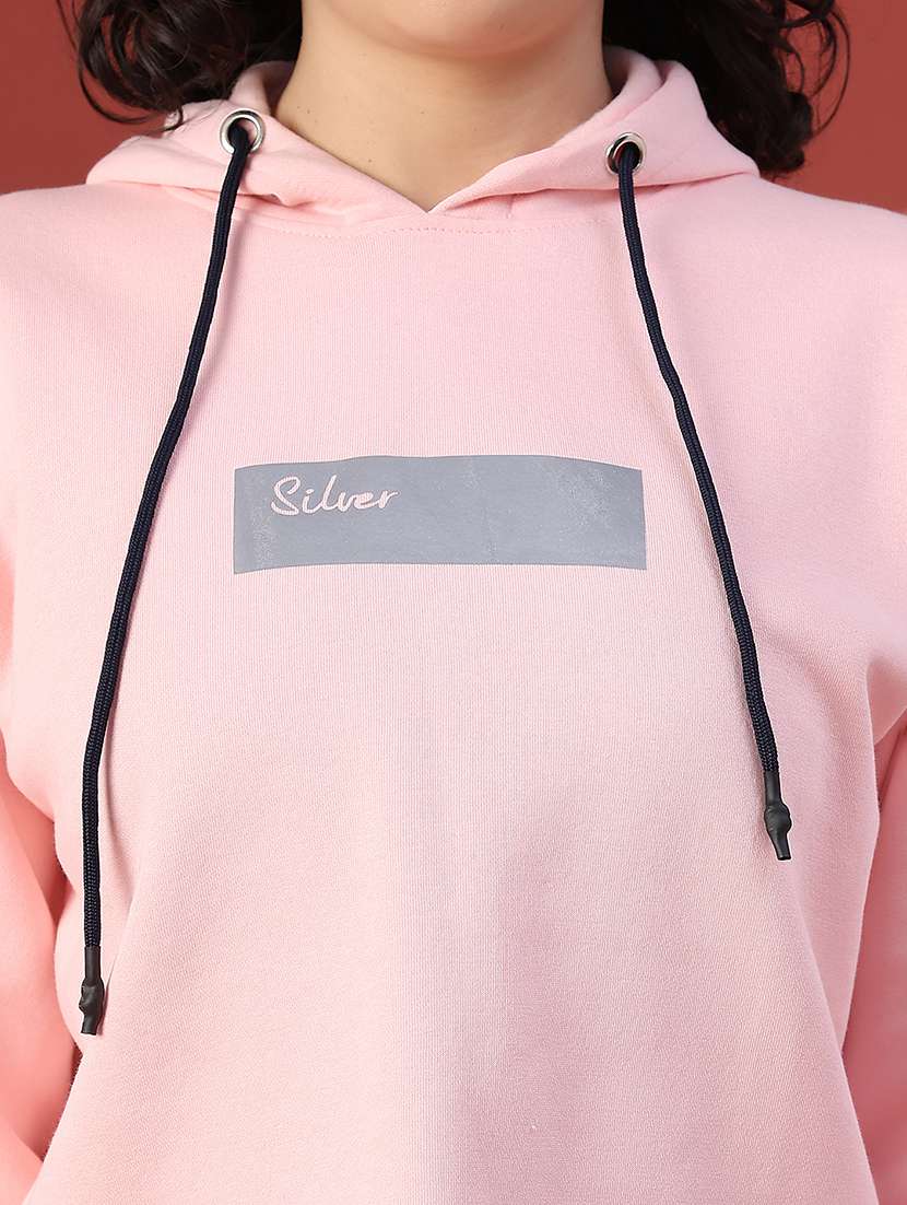 women long sleeve hooded sweatshirt - 22088339 -  Standard Image - 5