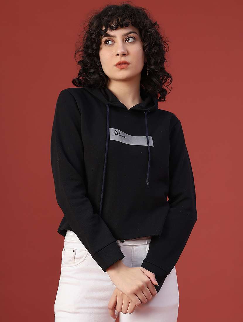 women long sleeve hooded sweatshirt