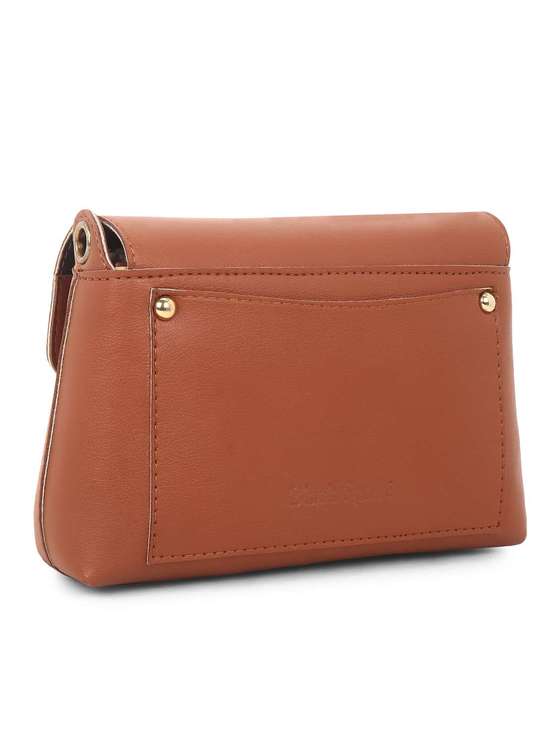 women tan leatherette sling bag - 22088504 - Standard Image - 3