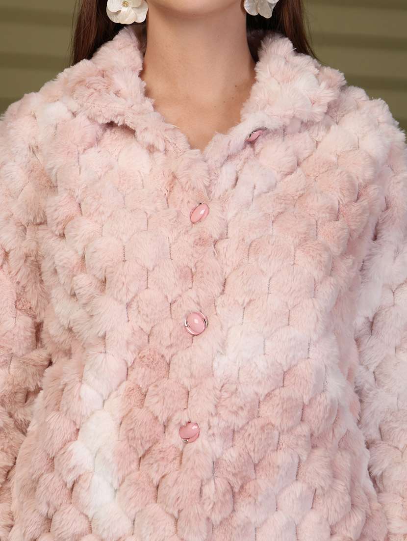 women self designed long sleeve cardigan - 22088544 -  Standard Image - 5