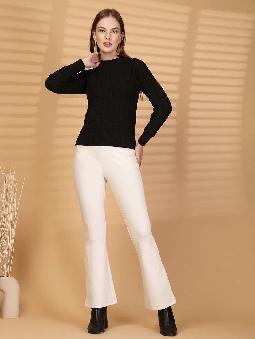 women self designed long sleeve pullover - 22088599 -  Standard Image - 5