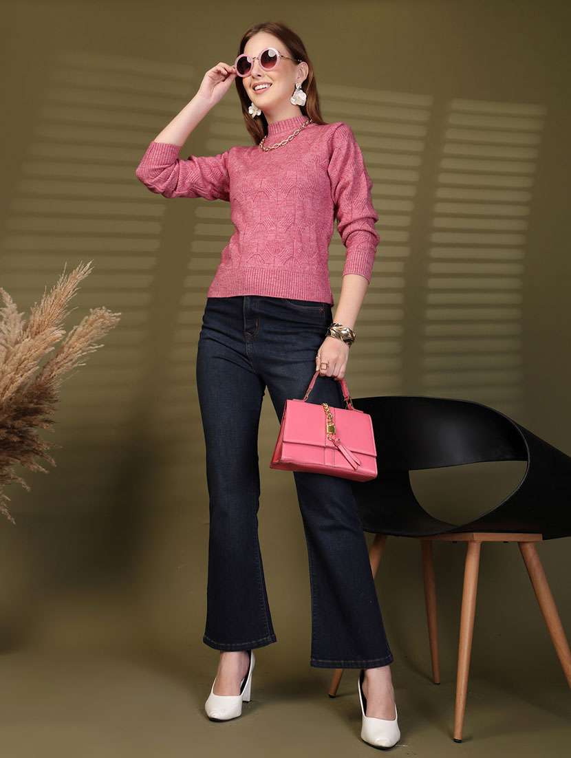 women self designed long sleeve pullover - 22088607 -  Standard Image - 5