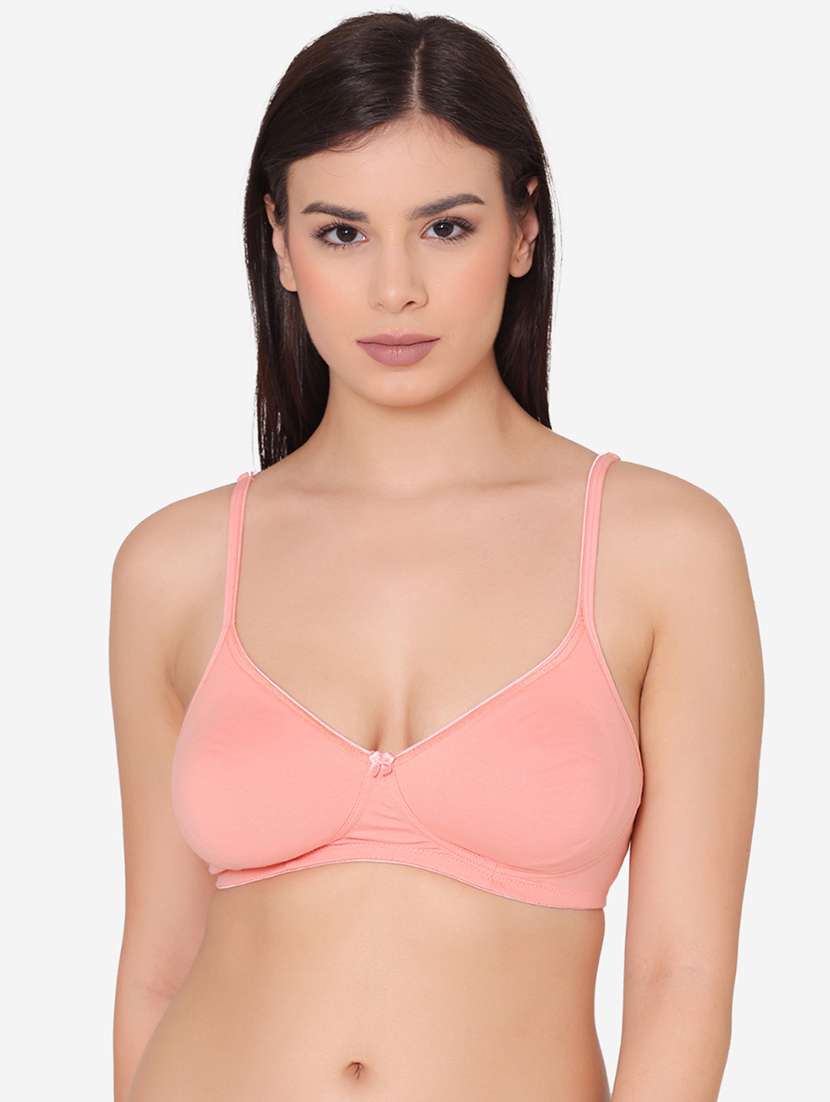 women solid lightly padded t-shirt bra