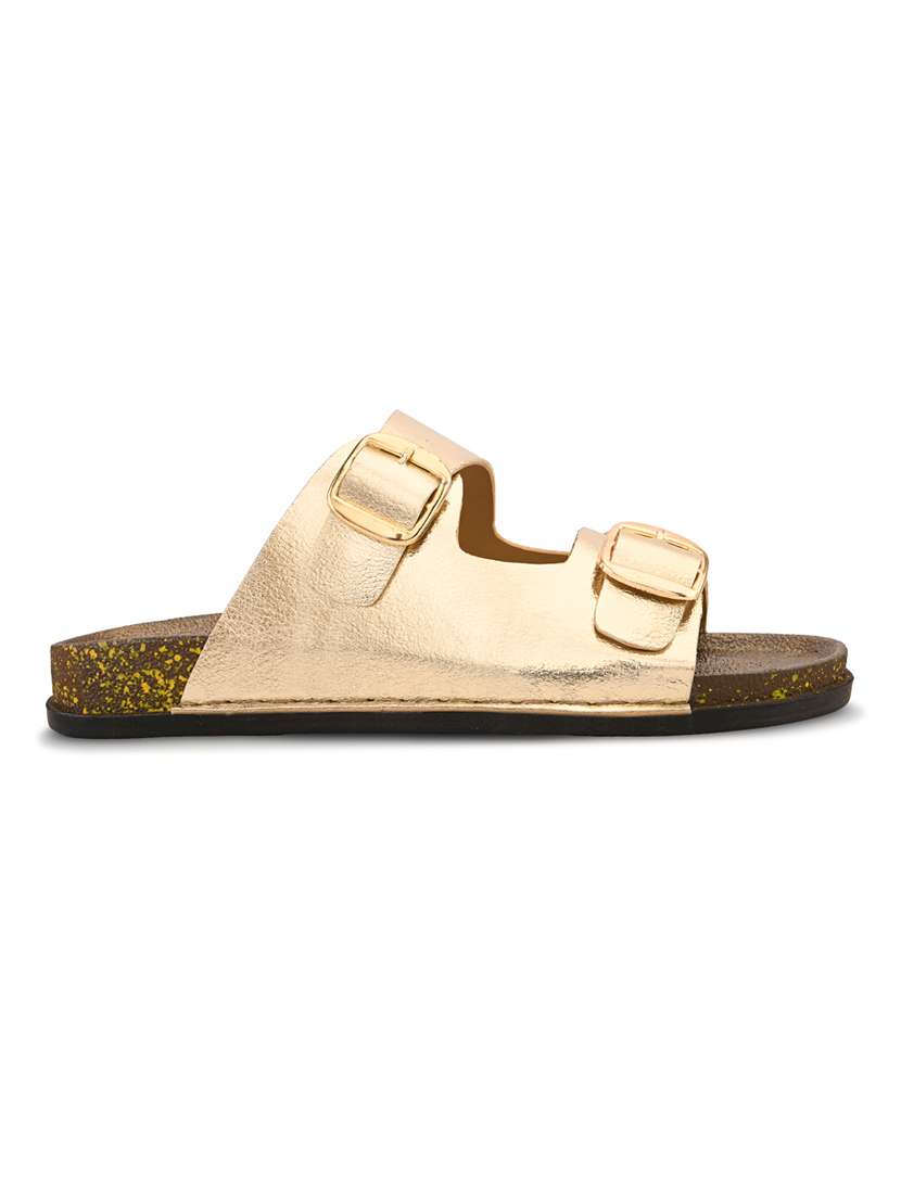 women beige slip on sandal - 22088981 -  Standard Image - 3