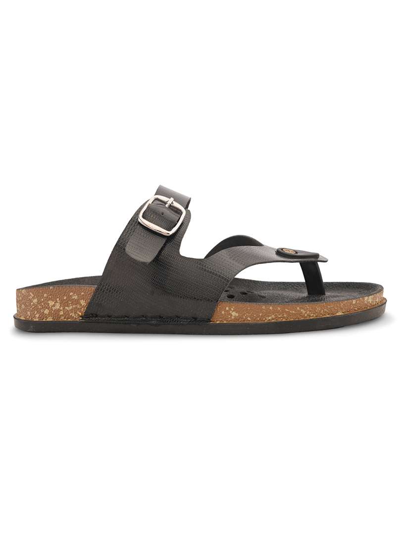 women solid toe separator flat sandal - 22089002 - Standard Image - 3