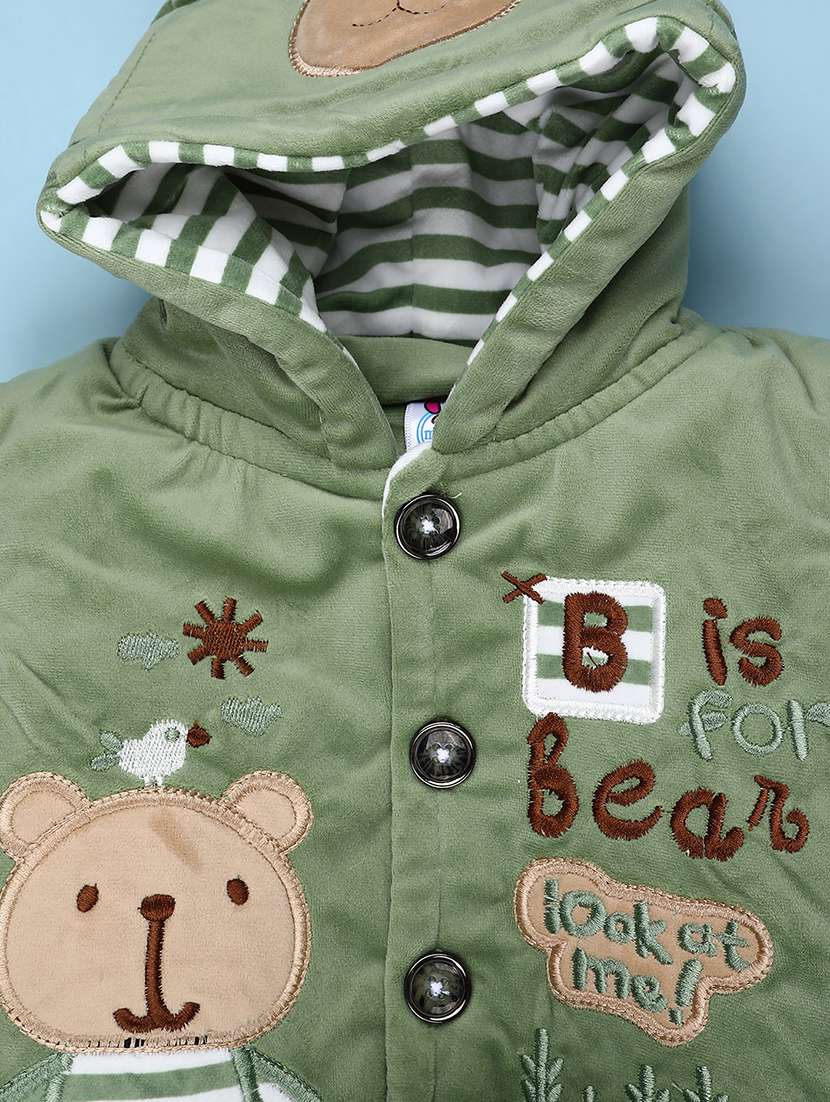 kids striped long sleeve winterwear full length set - 22089062 -  Standard Image - 5