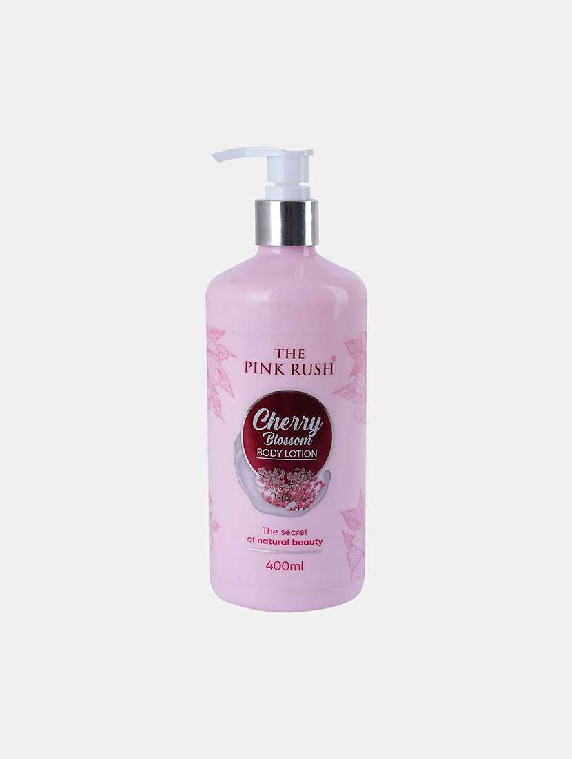 the pink rush body lotion-cherry blossom 400 ml