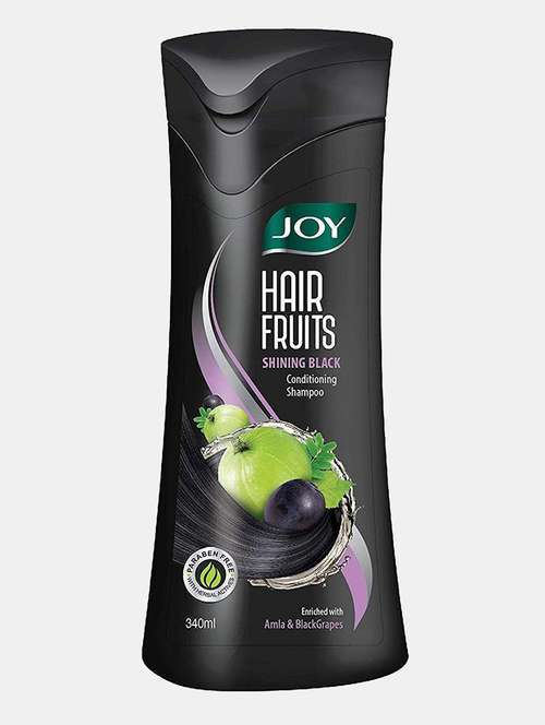 joy-hair fruit shining black revitalizing conditioner shampoo-340 ml - 22091972 -  Standard Image - 0