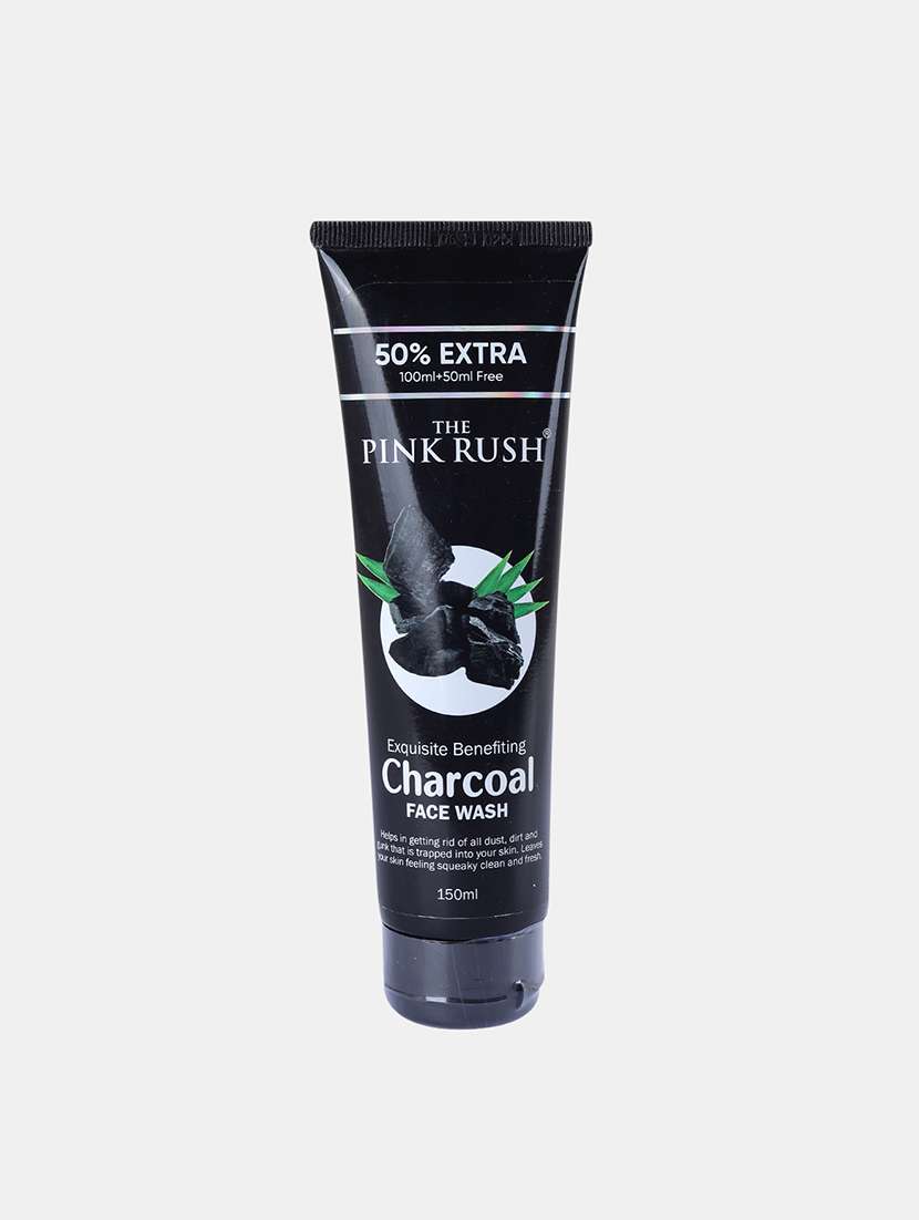 the pink rush-charcoal face wash-100 ml