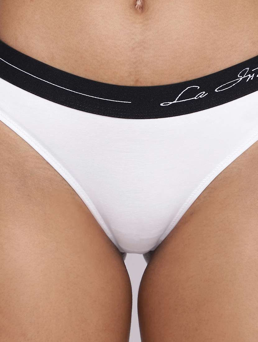 women pack of 2 solid low rise bikini panty - 22092110 -  Standard Image - 5