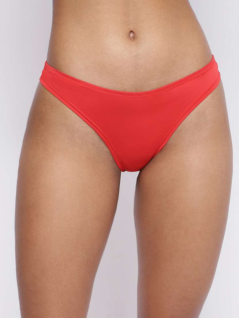 women pack of 3 solid low rise thongs - 22092126 -  Standard Image - 3